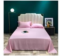 Drap de Lit en Satin Tencel 80 Fils - Linge de Lit en Jersey Lisse des Deux Côtés - Qualité Jersey Rafraîchissante - Respirant et Doux pour Peau 04,245 * 270cm