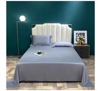 Drap de Lit en Satin Tencel 80 Fils - Linge de Lit en Jersey Lisse des Deux Côtés - Qualité Jersey Rafraîchissante - Respirant et Doux pour Peau 13,50x70 cm x2