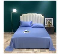 Drap de Lit en Satin Tencel 80 Fils - Linge de Lit en Jersey Lisse des Deux Côtés - Qualité Jersey Rafraîchissante - Respirant et Doux pour Peau 15,245 * 250cm