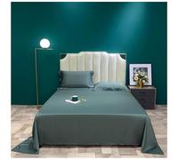 Drap de Lit en Satin Tencel 80 Fils - Linge de Lit en Jersey Lisse des Deux Côtés - Qualité Jersey Rafraîchissante - Respirant et Doux pour Peau 02,245 * 270cm