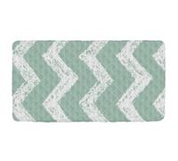 Drap de lit géométrique simple pour tout-petit, doux et confortable pour voyage, lit de bébé pour les tout-petits, les voyages, 127 x 63,5 cm (drap, lit non inclus)