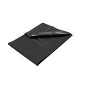 Drap de lit imperméable en cuir PVC for matelas de massage et de spa pour les tables de massage(Thin-black,130x220cm)
