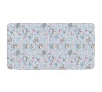 Drap de lit imperméable pour lit de bébé pour petit espace, lit de camping 127 x 63,5 cm (drap, lit non inclus)