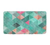 Drap de lit imperméable tendance abstrait pour lit d'enfant 127 x 63,5 cm (drap, lit non inclus)