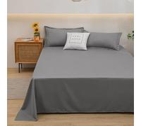 Drap de lit Lit King Queen Twin Size Draps Lits Tissu Simple Double Drap Maison Draps pour Lit Drap Plat