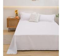 Drap de lit Lit King Queen Twin Size Draps Lits Tissu Simple Double Drap Maison Draps pour Lit Drap Plat