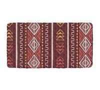 Drap de lit tribal bohème doux et confortable pour tout-petit, lit de voyage, lit de plage, 127 x 63,5 cm (drap, lit non inclus)