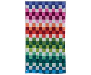 Drap de plage 100x180 cm en velours collection PANAREA multicolore