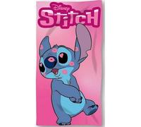 ARLIS Drap De Plage Lilo et Stitch Ou Serviette De Bain Lilo et Stitch 70 X 140 Cm (Drap de Plage Lilo et Stitch Rose)