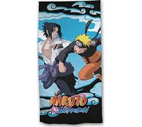 arlis Drap de Plage Naruto ou Serviette de Bain Naruto 70 X 140 Cm en Coton (Serviette Naruto A)