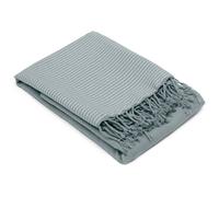 Drap de plage NID D'ABEILLE 100x200 cm coton 230 g/m² vert Lichen