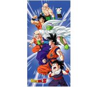 Arlis Drap de Plage ou Drap de Bain Dragon Ball Z (Serviette Dragon Ball en Bleu)