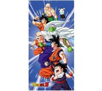 Drap de plage ou drap de bain Dragon Ball Z (Serviette Dragon ball en Bleu)
