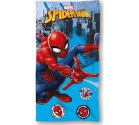 Arlis Drap de Plage Spiderman ou Serviette de Bain Spider-Man Marvel 70 X 140 Cm en Coton (Serviette de Plage Spiderman)