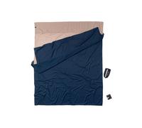 Cocoon Egypt Cotton Travel Sheet Doublesize Bleu 220 x 176 cm