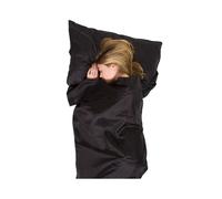 Drap de sac LIFEVENTURE Silk Ultimate Liners Mummy (Noir) TU