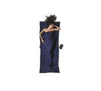 Cocoon Microfiber Travel Sheet Blanket Bleu 220 x 90 cm