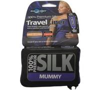 Sea to Summit Femme, Homme Asilkcsmummynb Saco s bana seda momia azul marino, Navy Blue, MUMMY EU