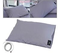 Drap de terre - Tapis de mise à la terre pour un meilleur sommeil - Confortable et respirant - Matelas antistatique avec fonction mise à la terre (taie d'oreiller 51 x 76 cm)