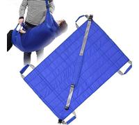 Drap de Transfert Patient avec poignées, dispositif de levage de patient lavable, drap de glissement réutilisable, pour le transfert au lit, le retournement, le repositionnement, dans les hôpitaux et