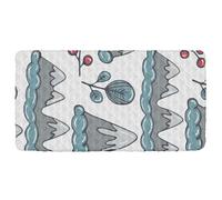 Drap de voyage d'hiver doux et confortable pour lit de bébé pour matelas de voyage pour enfants, 127 x 63,5 cm (drap, lit non inclus)