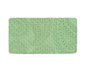 Drap de voyage doux et confortable à motif cachemire pour lit d'enfant 127 x 63,5 cm (drap, lit non inclus)