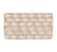 Drap de voyage imperméable pour lit de petite taille avec motif gouttes de pluie et topaze blanche pour petit espace, lit de plage, 127 x 63,5 cm (drap, lit non inclus)
