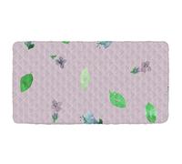 Drap de voyage lavable à motif cachemire pour lit de camping pour enfants, lit de camping 127 x 63,5 cm (drap, lit non inclus)