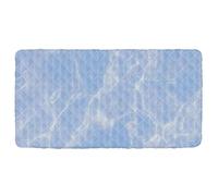 Drap de voyage lavable pour lit de plage pour enfant Bleu 127 x 63,5 cm (drap, lit non inclus)