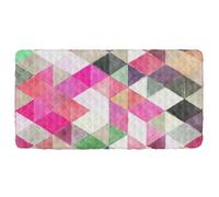 Drap de voyage tendance abstrait doux et confortable pour enfants - Lit portable pour petits espaces - 127 x 63,5 cm (drap, lit non inclus)