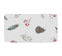 Drap de voyage vintage lavable pour lit d'enfant, matelas pour lit de plage, 127 x 63,5 cm (drap, lit non inclus)