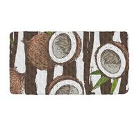 Drap d'été en noix de coco lavable pour petit lit d'enfant Matelas de voyage 127 x 63,5 cm (drap, lit non inclus)