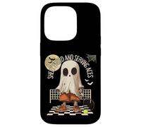 Drap face et as de service amusant - Motif fantôme de tennis Coque pour iPhone 14 Pro