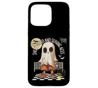 Drap face et as de service amusant - Motif fantôme de tennis Coque pour iPhone 15 Pro Max