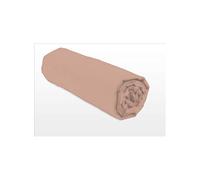 Drap Housse 100% Coton 90x190 cm - Rose - Bonnet 25 cm - Doux, Respirant, Lavable - Home linge passion