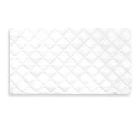Drap housse 120x60 cm blanc pur Blanc G