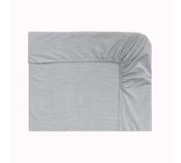 ORIGIN Drap Housse Fines Rayures en Polyester, Vague