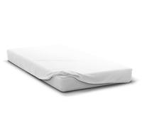 Drap Housse 140x190 cm Blanc Bonnet 30 cm- Repassage Ultra Facile - Home linge passion