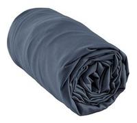 DALIA - Drap Housse 140x190cm 100 % Viscose de Bambou Bleu nuit -