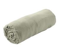 Drap Housse 140x190cm Gaze de Coton Vert d'Eau - OUREA - ALTOBUY Vert G