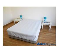 Drap housse 160cm x 200cm pour matelas gonflable 2 places