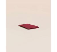 Drap housse 160x200 cm - Percale de coton - Rouge - Idéal en toute saison - Confectionné au Portugal - Tediber