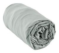 DALIA - Drap Housse 160x200cm 100 % Viscose de Bambou Vert d'Eau -