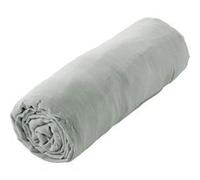 Drap Housse 160x200cm Gaze de Coton Eucalyptus - OUREA - ALTOBUY Vert G