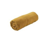 AltoBuy OUREA - Drap Housse 160x200cm Gaze de Coton Safran