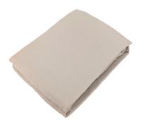 Drap housse 180x200 cm mousseline de coton OPERA beige ficelle