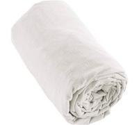 Drap Housse 180x200cm Flanelle de Coton Coloris Neige - HEDDA - ALTOBUY Blanc G