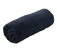 OUREA - Drap Housse 180x200cm Gaze de Coton Minuit - Altobuy Bleu