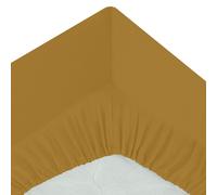Drap Housse 2 Personnes "Percale" 180x200cm Mordoré