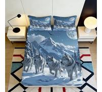 Drap Housse 3D Printed Aztec Tribal Microfibre Antidérapant, Couvre-lit Bohème Chambre Invités Dortoir Décor Facile à Entretenir 90x200x25cm